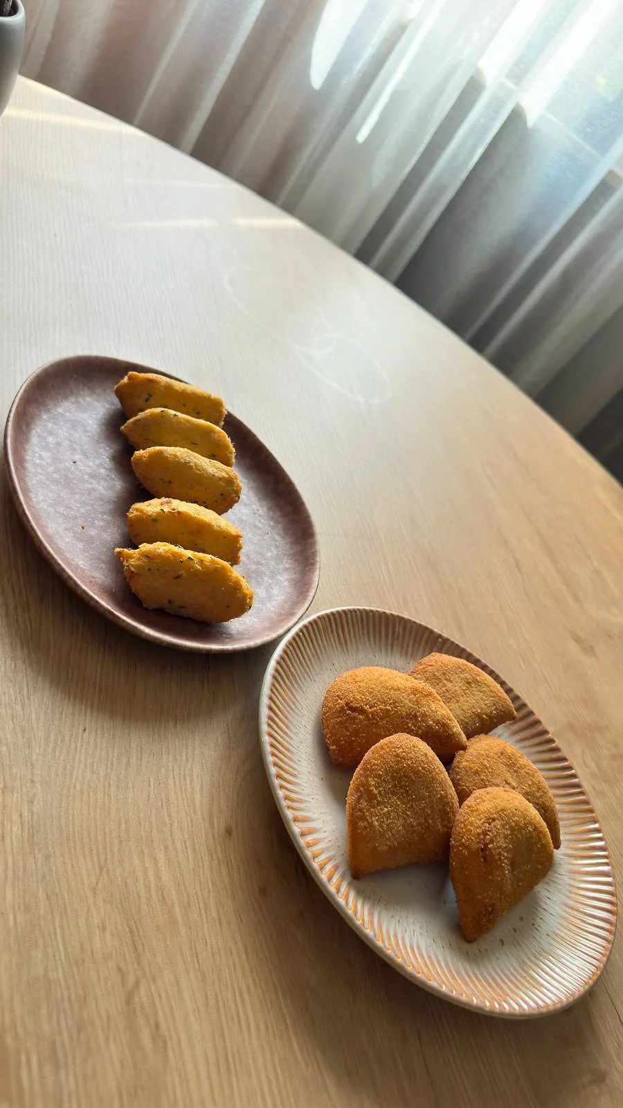 Bolinhos de bacalhau ou rissóis