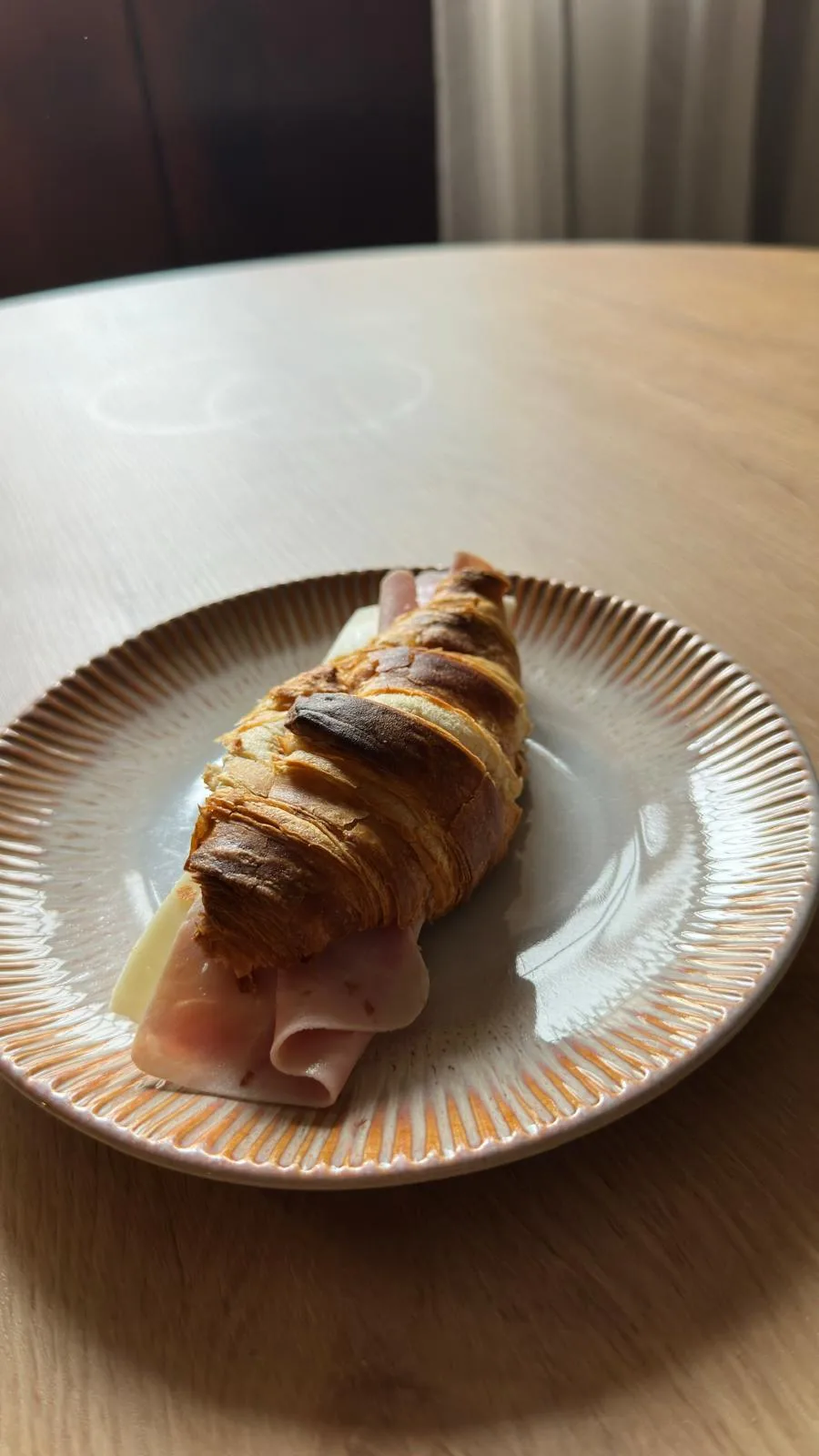 Croissant francês recheado