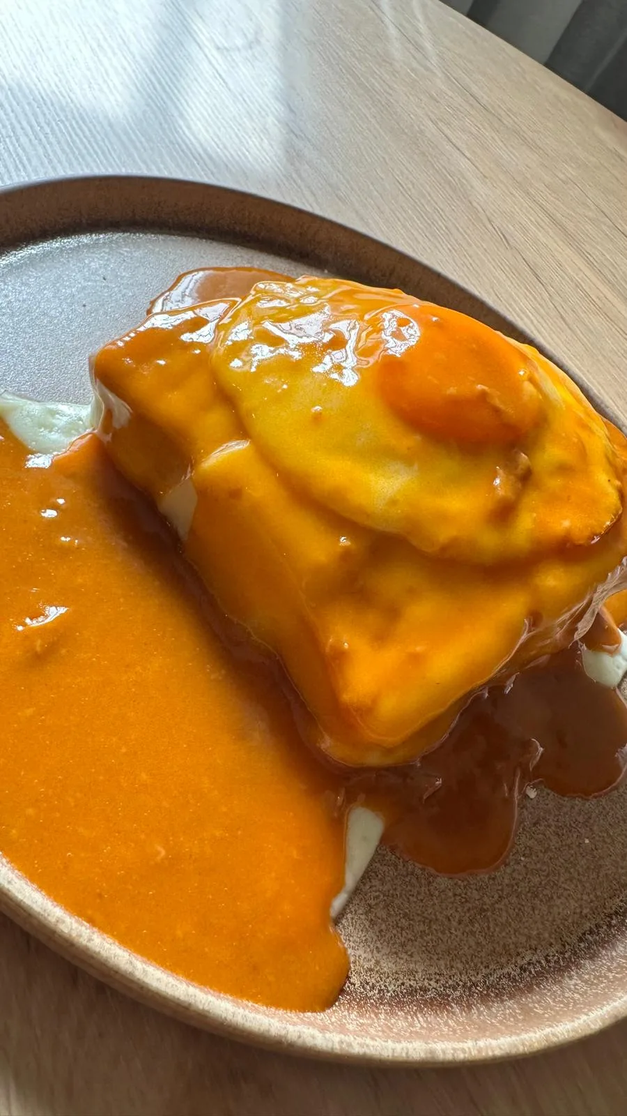 Francesinha vegetariana